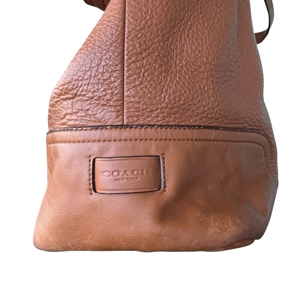 Brown Leather Men's Bag - Picture 7 of 13